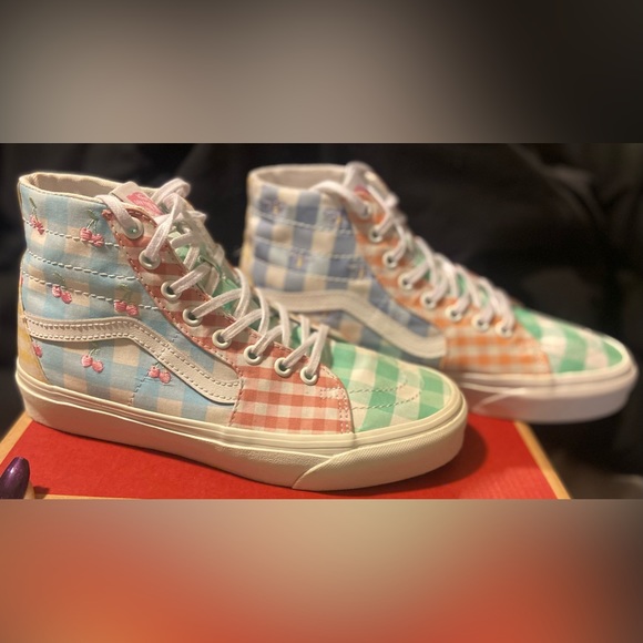 Vans sk8-hi tapered - platform high tops Wm size 8.5 - Picture 2 of 13